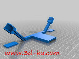 3D打印模型无人机折叠接收器的图片