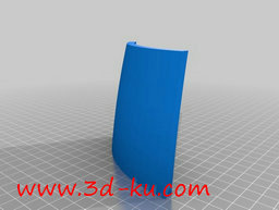 3D打印模型高70厘米，重达2公斤的火箭的图片