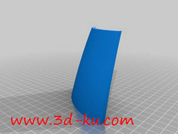 3D打印模型高70厘米，重达2公斤的火箭的图片