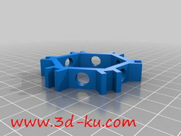 3D打印模型高70厘米，重达2公斤的火箭的图片