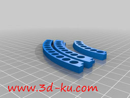3D打印模型高70厘米，重达2公斤的火箭的图片