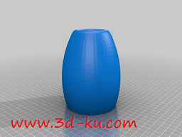 3D打印模型高70厘米，重达2公斤的火箭的图片