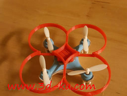 3D打印模型迷你版无人机支架的图片