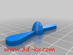 3D打印模型双翼飞机的图片
