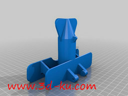 3D打印模型双翼飞机的图片