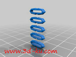 3D打印模型双翼飞机的图片