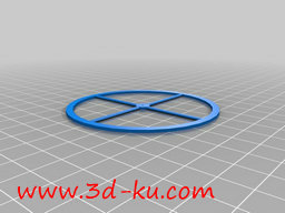 3D打印模型CX0四轴飞行器轮子的图片