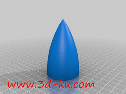 3D打印模型模块化火箭的图片