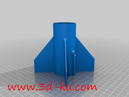 3D打印模型模块化火箭的图片