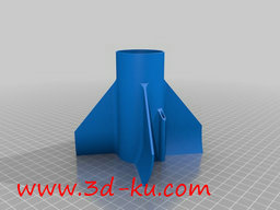 3D打印模型模块化火箭的图片
