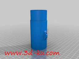 3D打印模型模块化火箭的图片