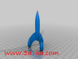 3D打印模型最经典的火箭的图片