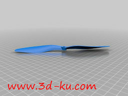 3D打印模型直升机螺旋桨的图片
