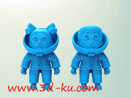 3D打印模型小宇航员的图片