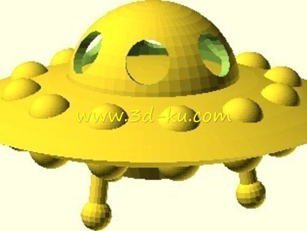 UFO飞碟模型的图片1