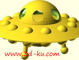 3D打印模型UFO飞碟的图片