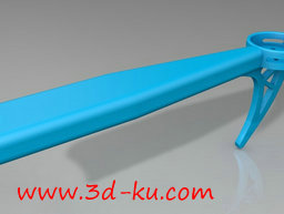 3D打印模型直升机的四角起落架的图片