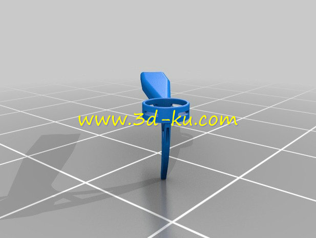 直升机的四角起落架模型的图片2