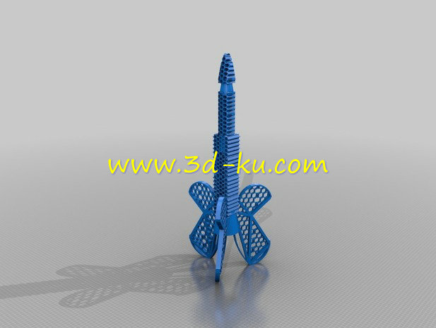 蜂窝火箭模型的图片1