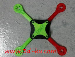 3D打印模型迷你四轴飞行器的图片