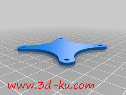 3D打印模型迷你四轴飞行器的图片