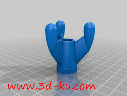 3D打印模型火箭的装饰品的图片