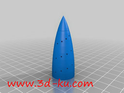 3D打印模型火箭的装饰品的图片