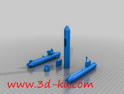 3D打印火箭模型的图片