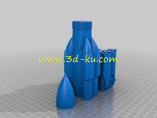 航天飞机火箭连接器模型的图片2