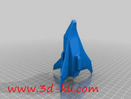 3D打印模型航天飞机火箭连接器的图片