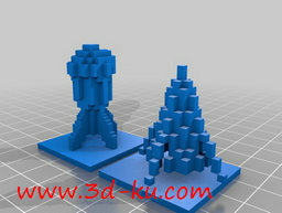 3D打印模型冰与火的火箭的图片