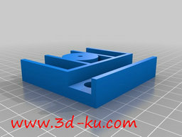 3D打印模型直升机万向架底的图片
