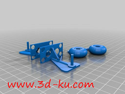 3D打印模型飓风主起落架的图片