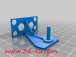 3D打印模型飓风主起落架的图片