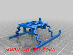 3D打印模型直升机起落架的图片