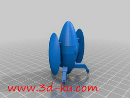 3D打印模型炮塔的图片