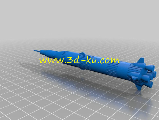 空间火箭 152 毫模型的图片2
