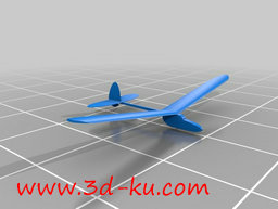 3D打印模型滑翔机的图片
