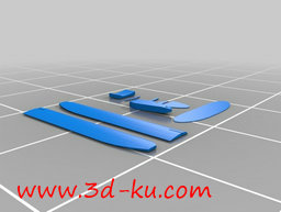 3D打印模型滑翔机的图片