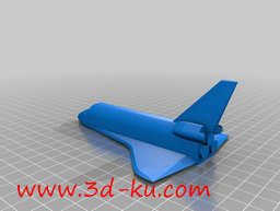 3D打印模型太空穿梭机的图片