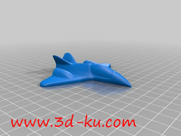 3D打印模型白色的小飞机的图片