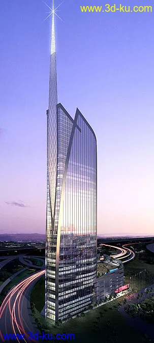 高楼大厦模型的图片1
