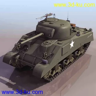 M4A1坦克高精模型的图片