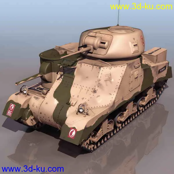 M3格兰特坦克模型的图片1
