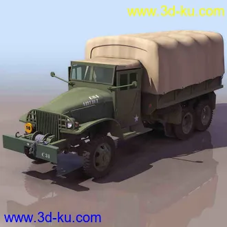 3D打印模型GMC运输车的图片