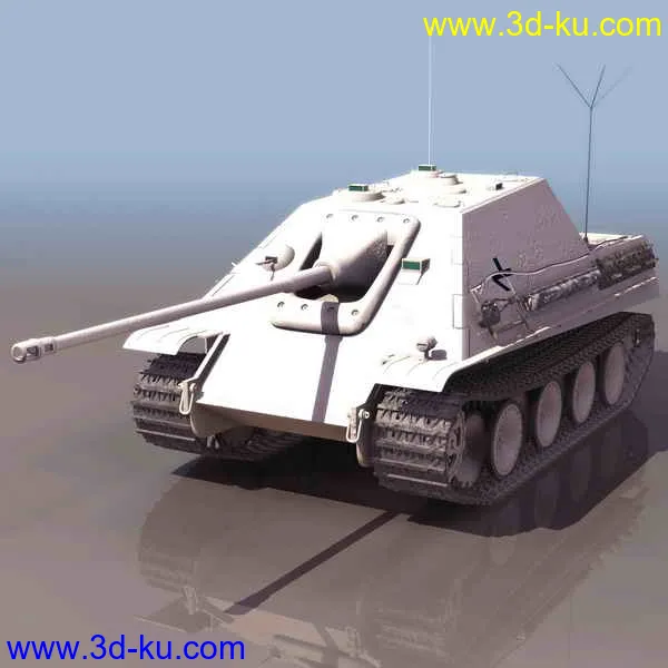 二战德国豹式坦克歼击车模型的图片1
