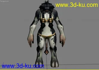 WOW人物模型第二弹！！目前的8大种族。的图片