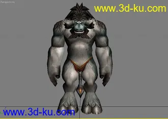 WOW人物模型第二弹！！目前的8大种族。的图片