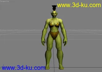 WOW人物模型第二弹！！目前的8大种族。的图片