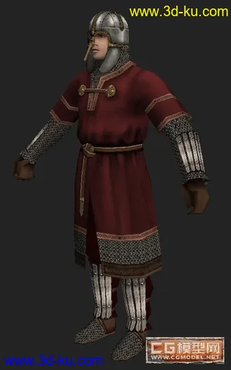Knight Model 模型和贴图的图片